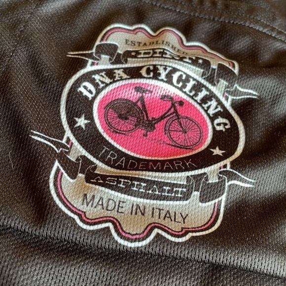 DNA CYCLING bike jersey black white pink L short sleeve - Picture 9 of 9